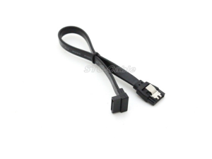 SATA 7pin 180 stupňov 180 stupňa závora čierna