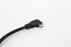 Pravý uhol Micro HDMI káblu