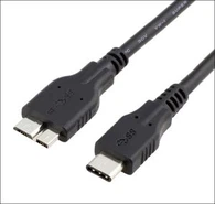 USB 3.1 typu C (USB-C) kábel mikro B (Micro USB)