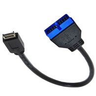 Záhlavie predného panela USB 3.1 Do USB 3.0 20Pripojte predlžovací kábel záhlavia